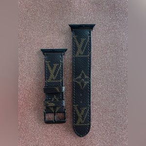 Refurbished Louis Vuitton into Apple Watch band